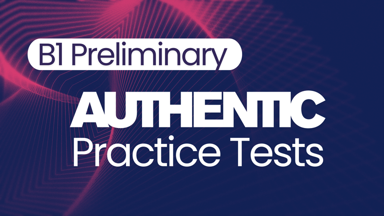 B1 Preliminary Practice Tests